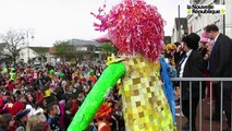 VIDEO. Romorantin : les élèves défilent et dansent pour le Carnaval des Couleurs