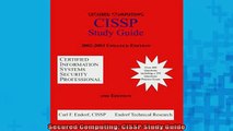 READ book  Secured Computing CISSP Study Guide Full EBook