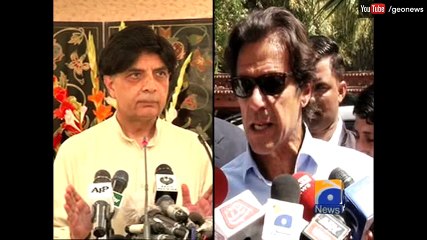 Nisar asks Islamabad administration to settle issues with PTI over F 9 Park rall