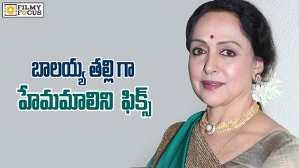 Hema Malini Confirm For Balakrishna 100th Movie - Filmyfocus.com