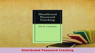 PDF  Distributed Password Cracking Free Books