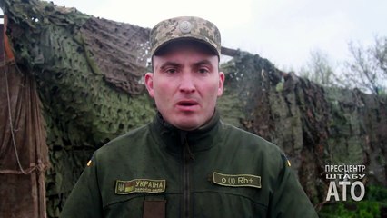 Представитель АТО Виктор Шубец. Дайджест событий 21.04.2016 утро