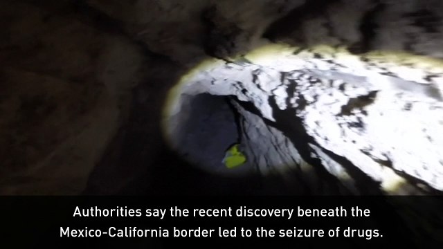 795 metre long drug smuggling tunnel discovered