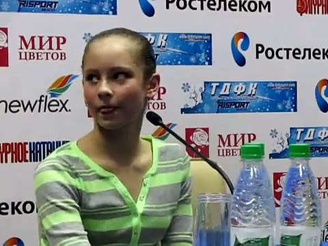 2011 12 26 Rus Nats Ladies SP press conference