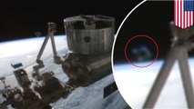 Live feed cuts out as soon as UFO sighted at International Space Station