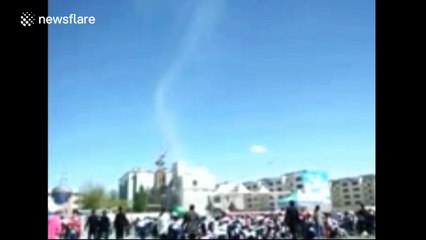 Tornado picks up child in China