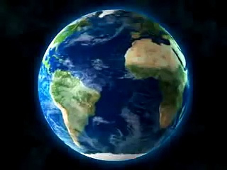 Earth with Aura