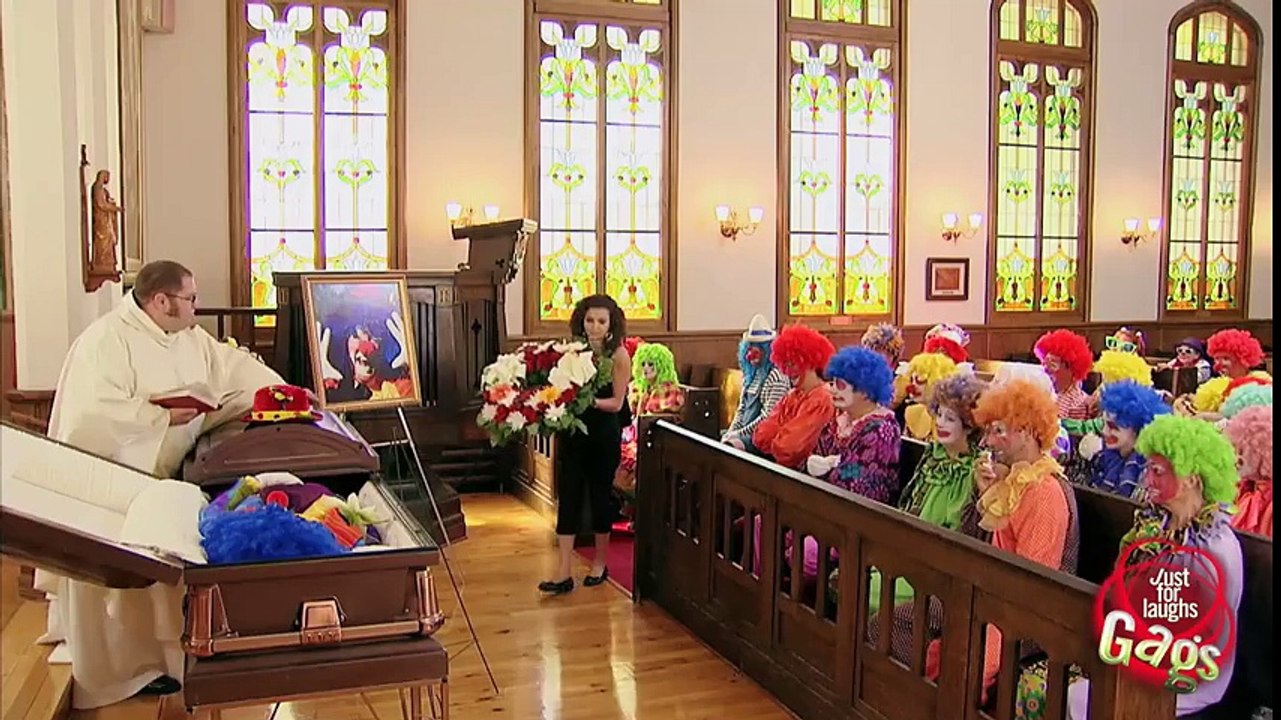 Clown Funeral Prank