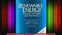 READ book  Renewable Energy Sources For Fuels And Electricity Full EBook