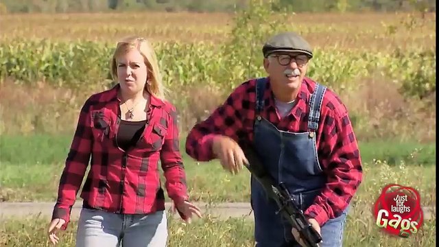 Hunter Shoots and Explodes Truck