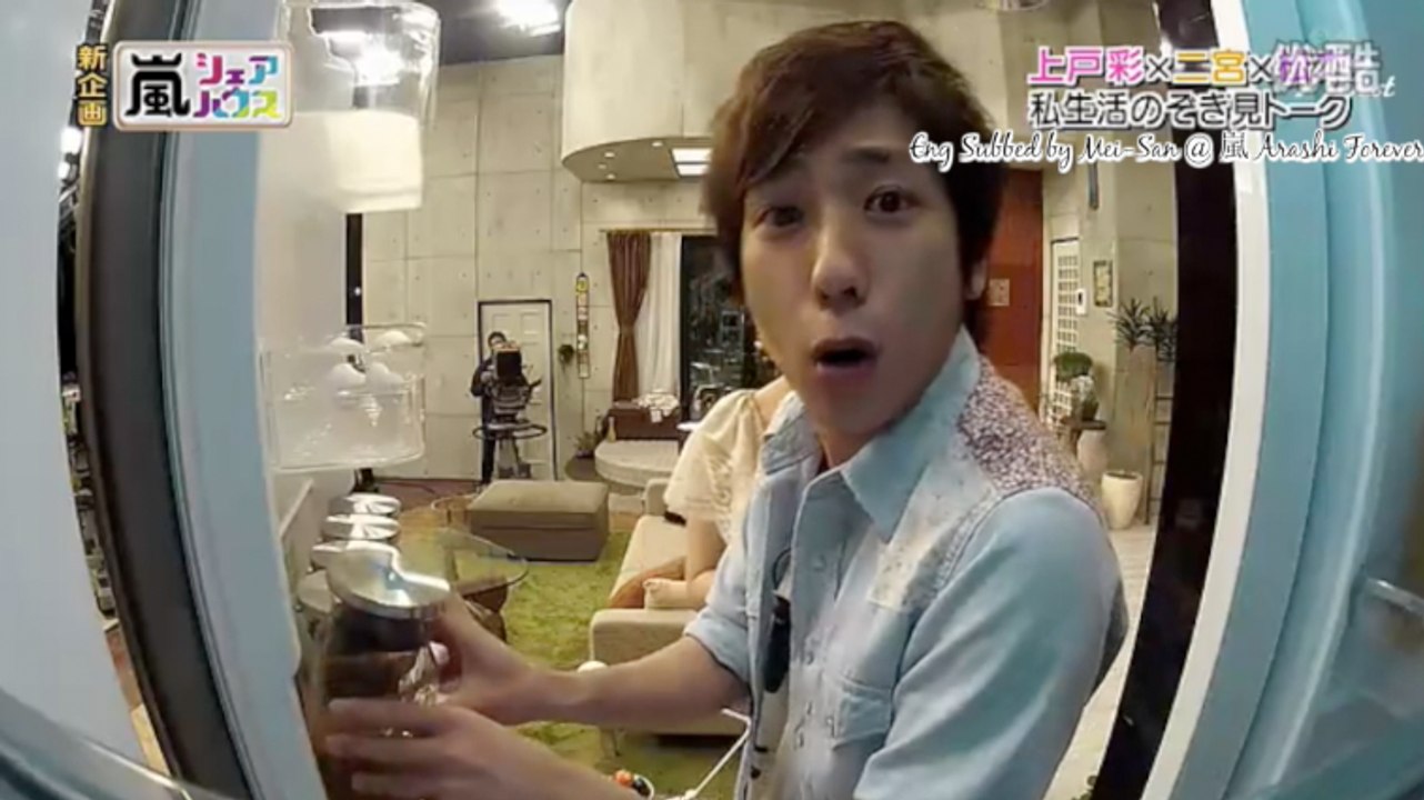 Arashi Share House: First Appearance of Aiba's Tea (ENG SUB)
