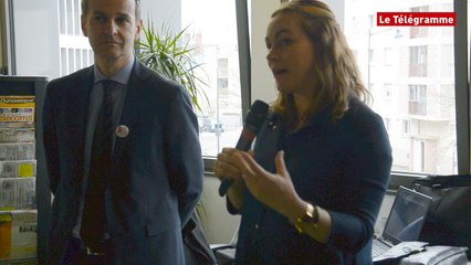 Numérique. Axelle Lemaire : "Je suis venue pour découvrir le Rennes de la data"