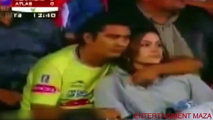 He put hand in his bra