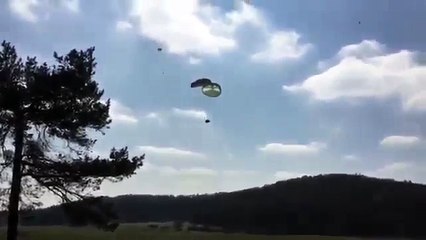 Hummer Air Drop Goes Wrong