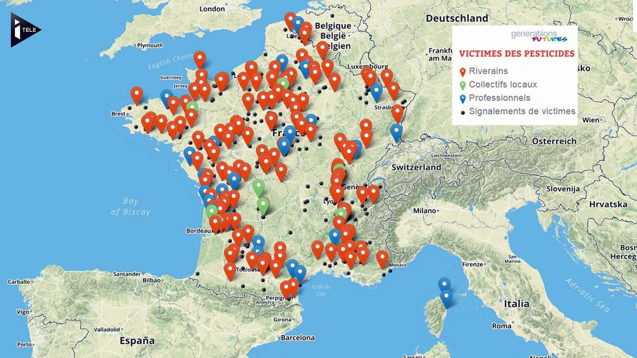 Pesticides : 400 victimes témoignent