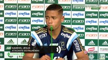 Gabriel Jesus: 'Estou no Palmeiras e só penso no Palmeiras'