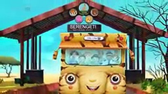 Wheels On The Bus Kenya Jungle Book Wildlife Safari Wild Animals and Animal Sounds ChuChu TV (2)