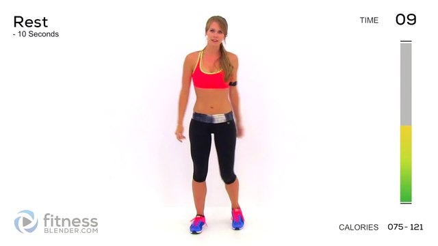 Bodyweight Cardio Workout - 23 Minute At Home Interval Cardio Training