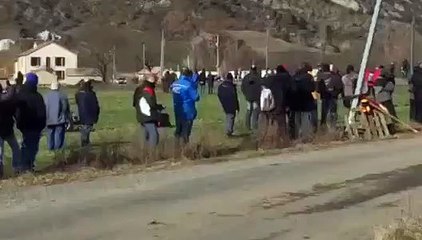 The Driver Lost Control Of The