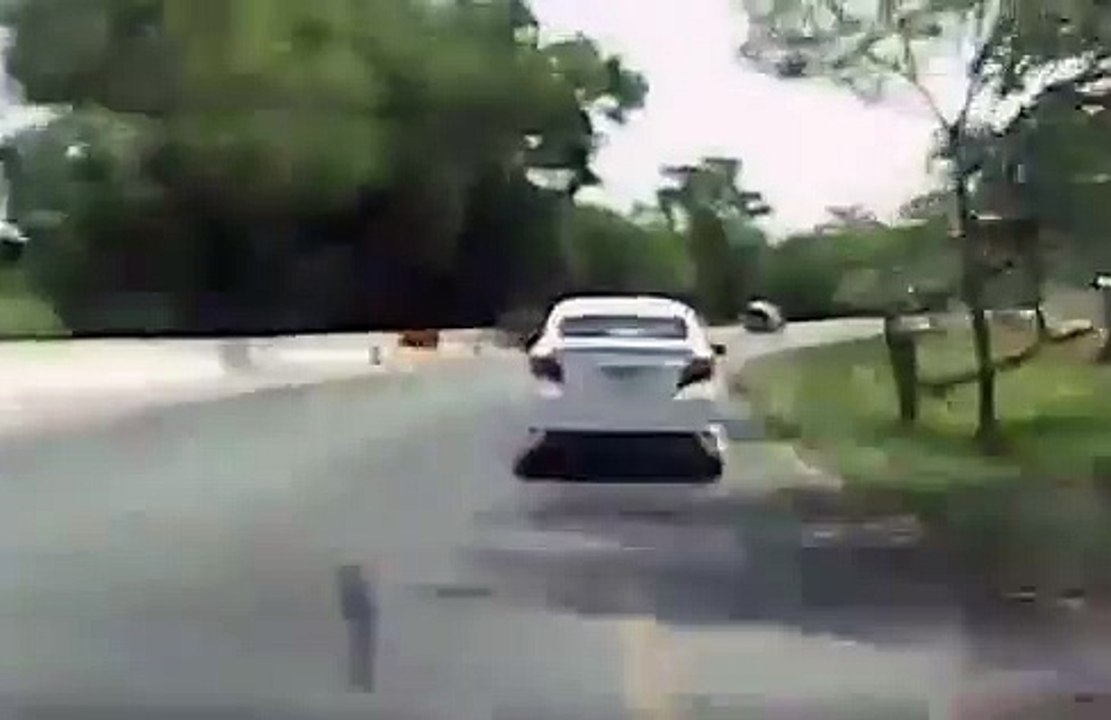 The driver of the car that inconsiderate