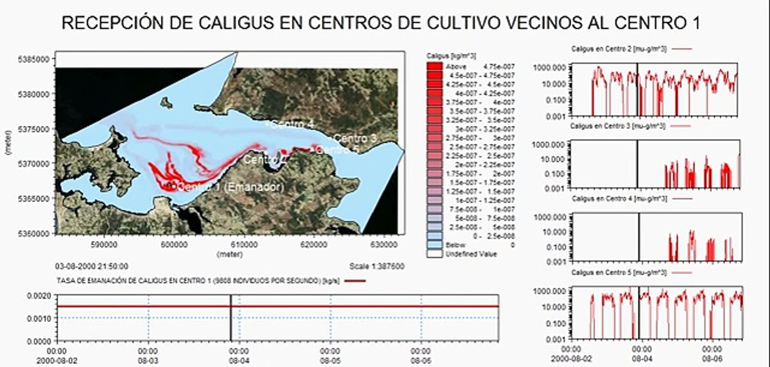 Análisis de impactos sanitarios de Caligus en Canal Chacao
