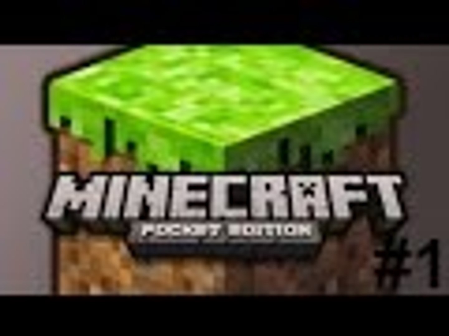 Minecraft Pocket Edition: Survival #1- Experienced!