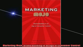READ book  Marketing Mojo Brand Building in an Age of Consumer Control READ ONLINE
