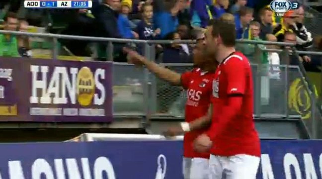 Dabney dos Santos Souza Goal HD - ADO den Haag 0-1 AZ Alkmaar - 21-04-2016