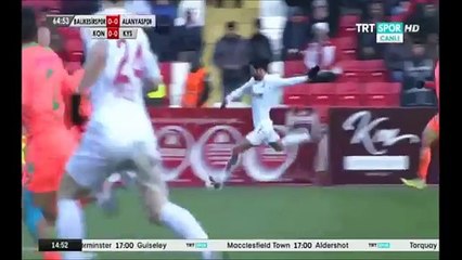 Balıkesirspor 1-0 Alanyaspor Maç Özeti golleri izle 23 Ocak 2016