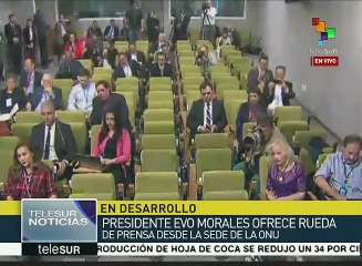 Evo Morales: Las estrategias contra las drogas han fallado