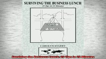 READ book  Surviving the Business Lunch 25 Tips in 25 Minutes Online Free
