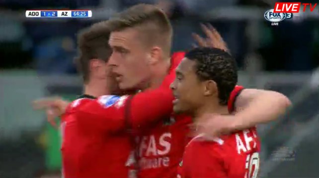 Markus Henriksen Goal HD - ADO Den Haag 1-2 AZ Alkmaar 21.04.2016