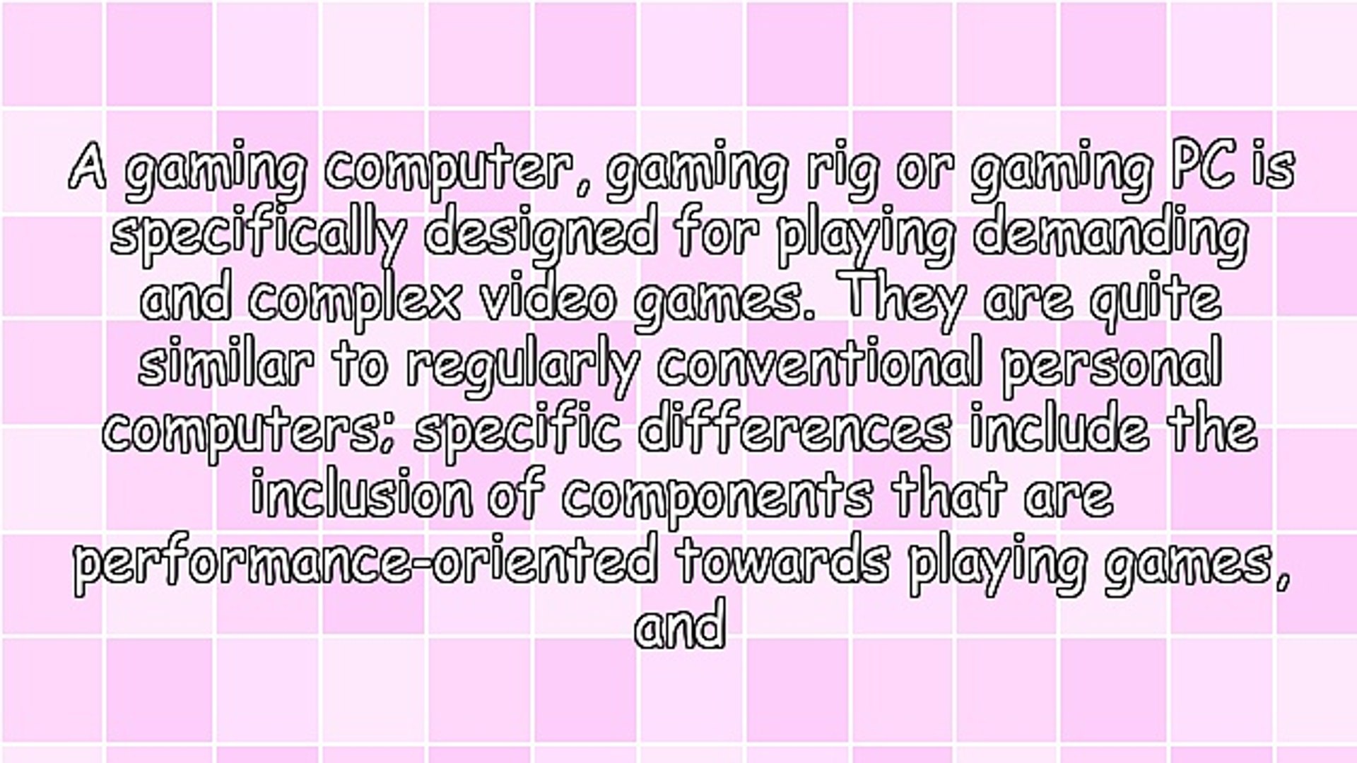 Gaming Computers!