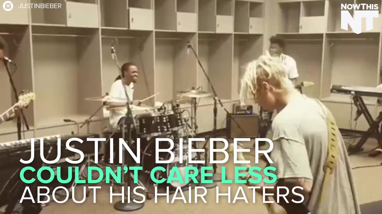 Justin Bieber Posts A Weird Facebook Video Defending His Dreads