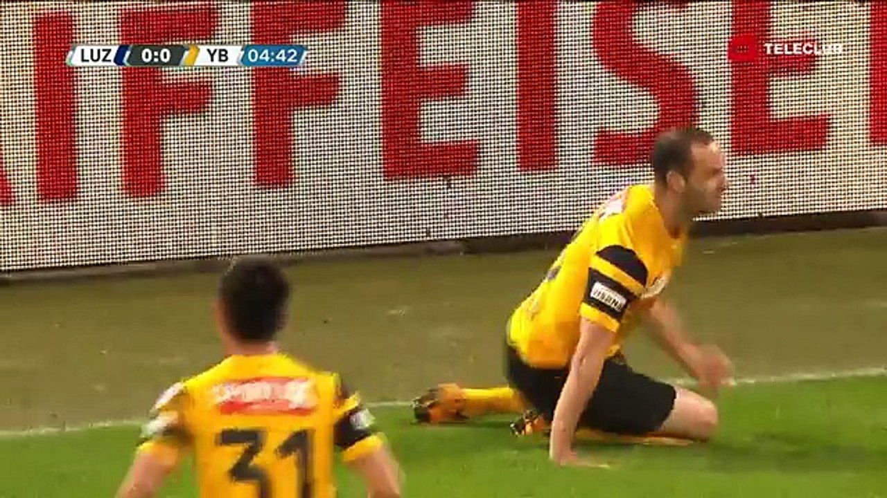 FC Luzern 2:3 Young Boys (29.Runde 2015/16)