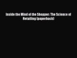 [Read book] Inside the Mind of the Shopper: The Science of Retailing (paperback) [PDF] Full