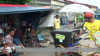Pimp my rickshaw: Indonesian karaoke goes mobile