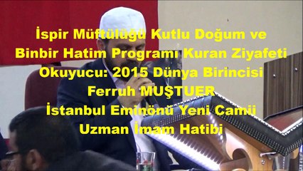 Ferruh Muştuer 2015 Dünya Birincisi