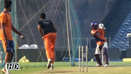 IPL 9 Dhoni vs Virat Pune Players Practicing In Nets