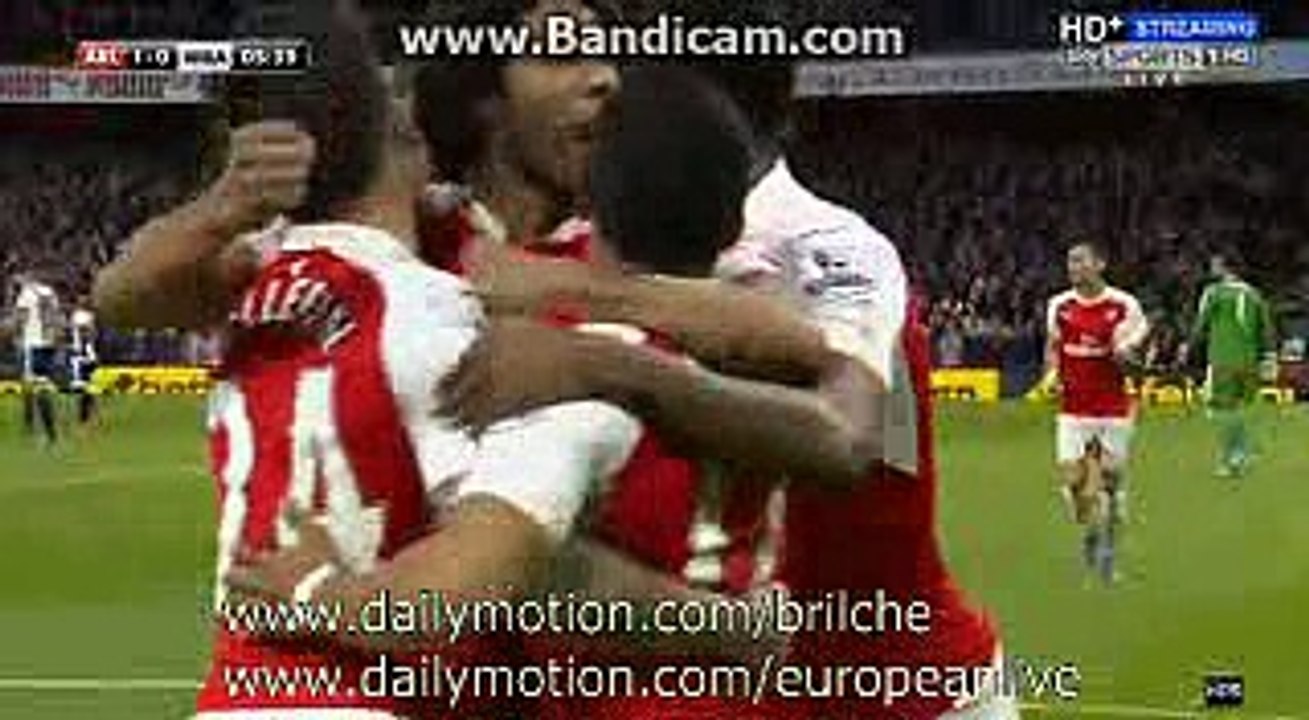 Alexis Sanchez Goal - Arsenal 1 - 0 West Brom - 21.04.2016