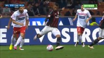 Kevin-Prince Boateng Amazing Shot - AC Milan 0 - 0 Carpi 21.04.2016
