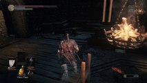 Dark Souls III - High Wall of Lothric: Lothric Knight Combat, Open Path to Tower on the Wall Bonfire