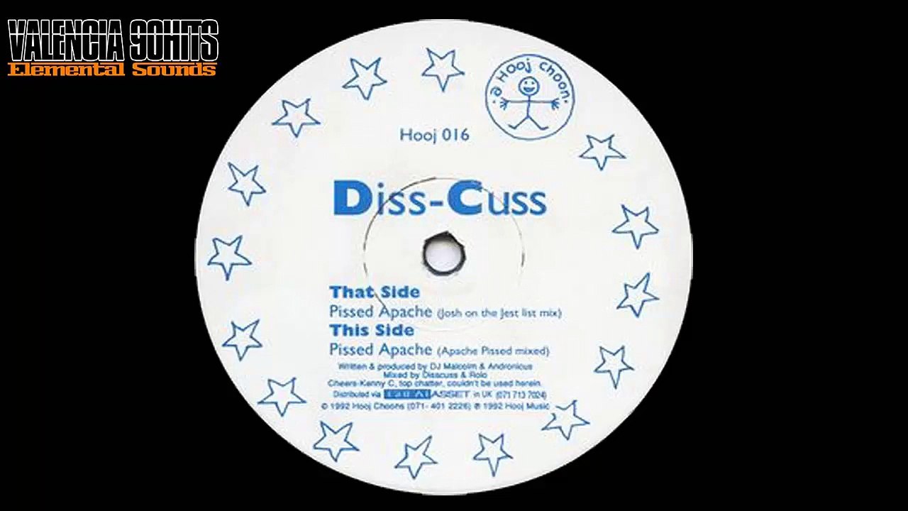 Diss-Cuss - Pissed Apache Josh On The Jest List Mix [1992]