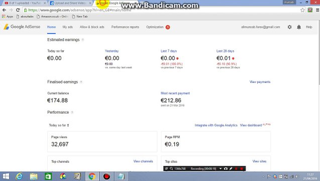 How to Search Earning by Countries on Google Adsense Account