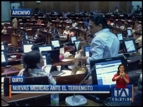 Nuevas medidas económicas ante el terremoto llegarán a la Asamblea