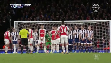 Alexis Sanchez Goal - Arsenal 2-0 West Brom - 21-04-2016 HD