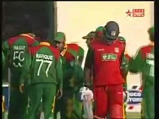 Shahadat Hossain hattrick