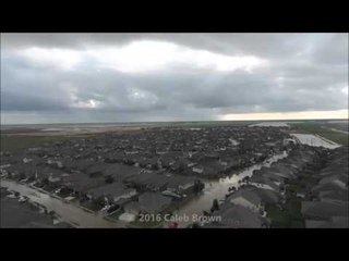 Aerial Footage Shows Extent of Flooding in Houston Area