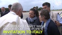 Pope Francis Invited This Refugee Family To Move To Rome