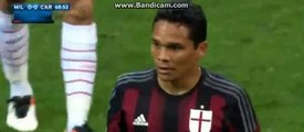 Carlos Bacca Incredible MISS | Milan 0-0 Carpi 21-04-2016